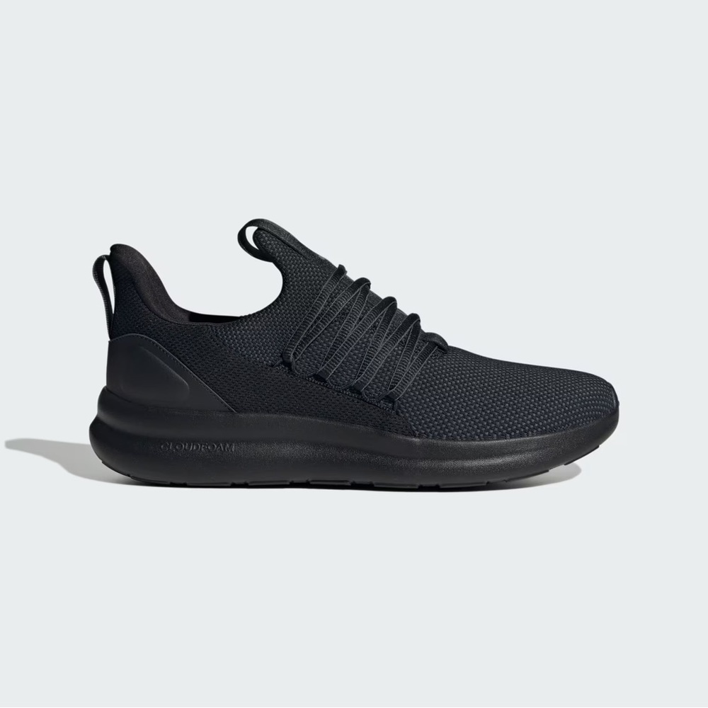 adidas LITE RACER ADAPT 7.0 Athletic Shoes Black Mens Sz 8 9 10